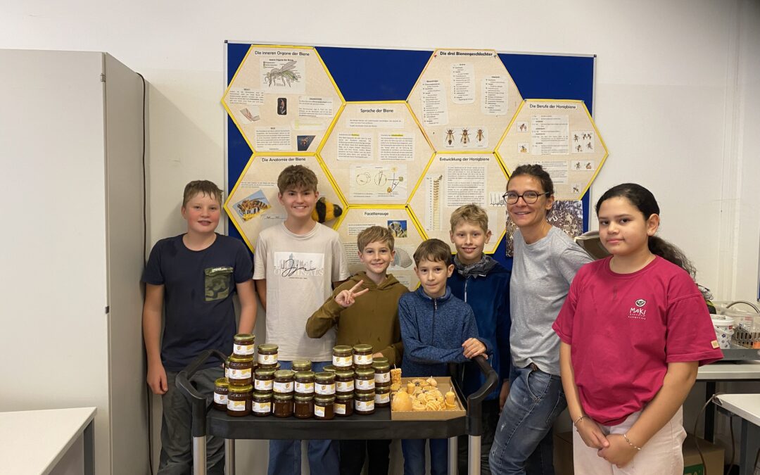 Schulbienen – Honig zum Verkauf!