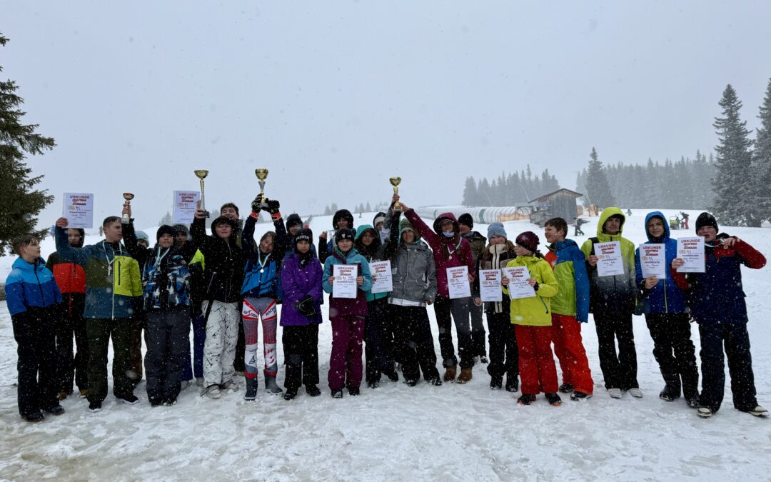 Schispiele der Schule auf der Weinebene