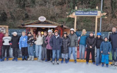 Eislaufen in der Nachmittagsbetreuung