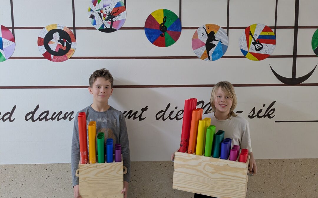 Musikboxen für Boomwhackers
