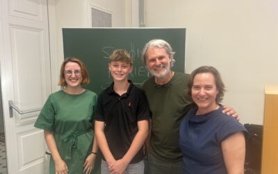 Lennox Wendler -Sieger des Redewettbewerbs der Uni Graz